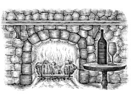 Fireplace art